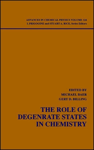 Produktbild: The Role of Degenerate States in Chemistry, Volume 124