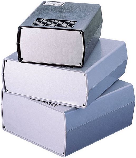 Produktbild: TEKO AUS 22.5 Universal-Geh&auml;use ABS, Aluminium Hellgrau 1St.