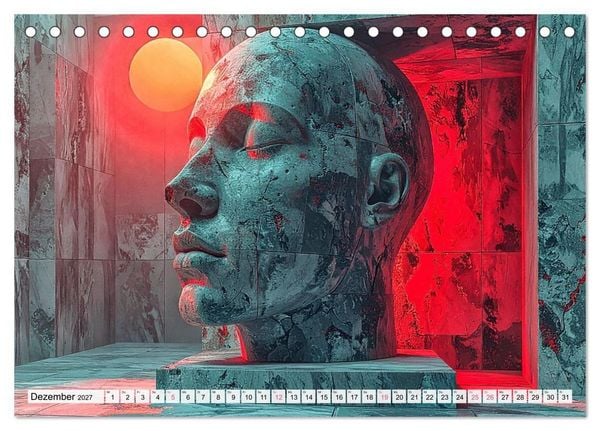 Produktbild: Anima Architectura, der Geist der Steine (Tischkalender 2027 DIN A5 quer), CALVENDO Monatskalender