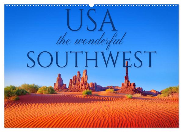 Produktbild: USA the wonderful Southwest (Wall Calendar 2026 DIN A2 landscape), CALVENDO 12 Month Wall Calendar