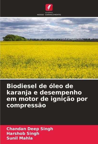 Produktbild: Biodiesel de &oacute;leo de karanja e desempenho em motor de igni&ccedil;&atilde;o por compress&atilde;o