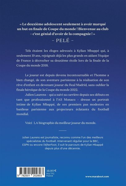 Produktbild: Kylian Mbapp&eacute; : la biographie