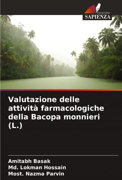 Produktbild: Valutazione delle attivit&agrave; farmacologiche della Bacopa monnieri (L.)