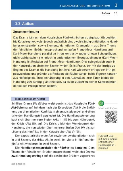 Schiller Die Räuber Zusammenfassung 'Die Räuber von Friedrich Schiller - Textanalyse und Interpretation