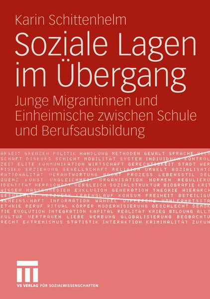 Produktbild: Soziale Lagen im &Uuml;bergang