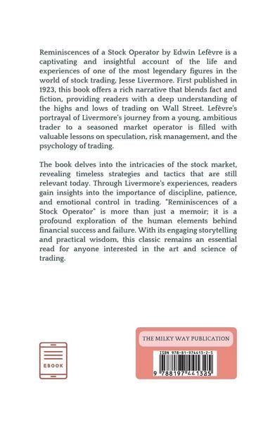 Produktbild: Reminiscences of a Stock Operator