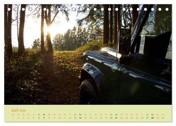 Produktbild: Defender f&uuml;r's Grobe (Tischkalender 2026 DIN A5 quer), CALVENDO Monatskalender