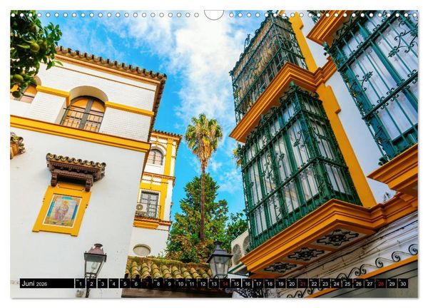 Produktbild: Sevilla - Impressionen aus dem Herzen Andalusiens (Wandkalender 2026 DIN A3 quer), CALVENDO Monatskalender