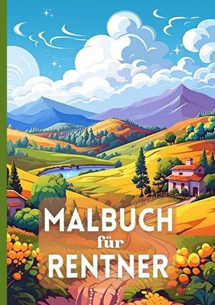 Produktbild: Malbuch f&uuml;r Rentner