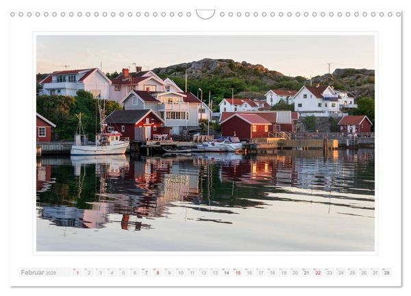 Produktbild: Bohusl&auml;n. Sk&auml;rhamn - R&ouml;nn&auml;ng - Marstrand (Wandkalender 2026 DIN A3 quer), CALVENDO Monatskalender
