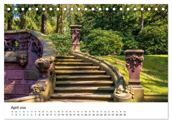 Produktbild: Gr&uuml;nes Hamburg (Tischkalender 2026 DIN A5 quer), CALVENDO Monatskalender