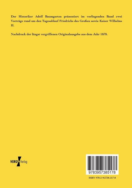 Produktbild: Ein Tag aus dem Leben Friedrichs des Gro&szlig;en.
