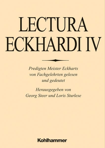 Produktbild: Lectura Eckhardi IV