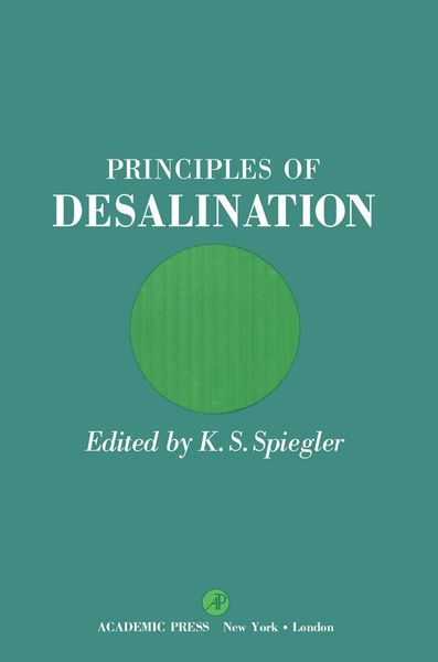 Produktbild: Principles of Desalination