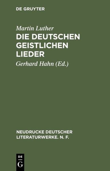 Produktbild: Die deutschen geistlichen Lieder