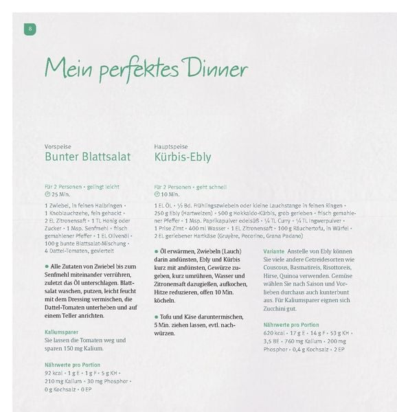 Produktbild: Köstlich essen Nierenerkrankungen