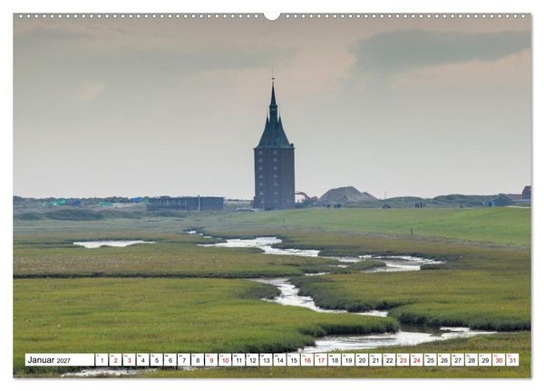 Produktbild: Wangerooge - Momente einer Reise (Wandkalender 2027 DIN A2 quer), CALVENDO Monatskalender
