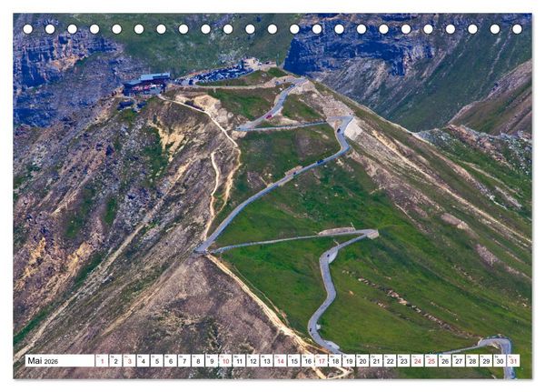 Produktbild: Rund um den Gro&szlig;glockner (Tischkalender 2026 DIN A5 quer), CALVENDO Monatskalender