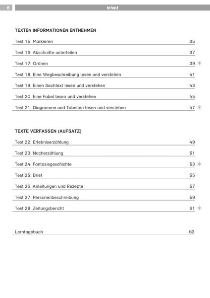 Produktbild: Deutsch-Tests 4. Klasse