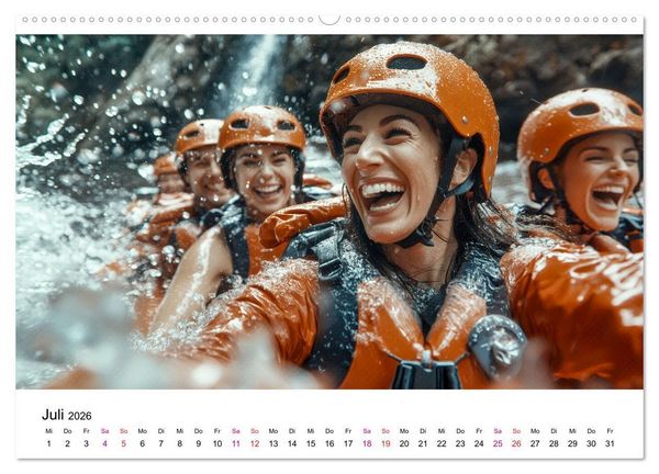 Produktbild: Abenteuer Outdoor (hochwertiger Premium Wandkalender 2026 DIN A2 quer), Kunstdruck in Hochglanz
