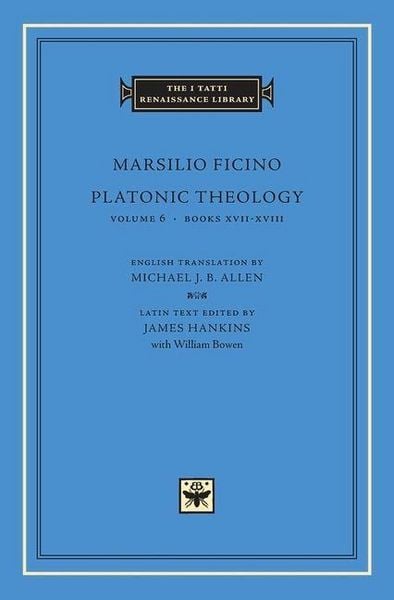 Produktbild: Platonic Theology, Volume 6