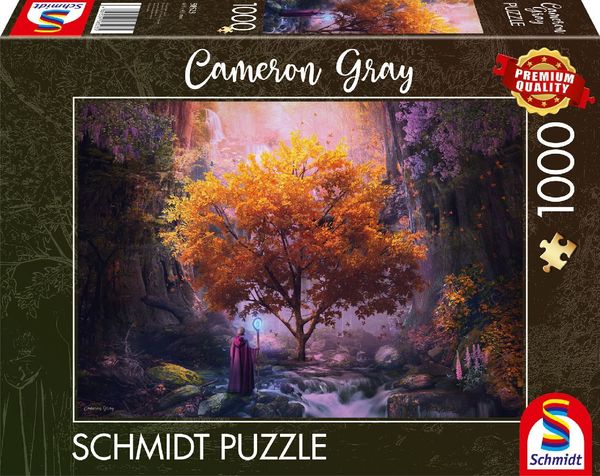 Schmidt Spiele 58523 - Waldeszauber, Puzzle Cameron Gray 1.000 Teile