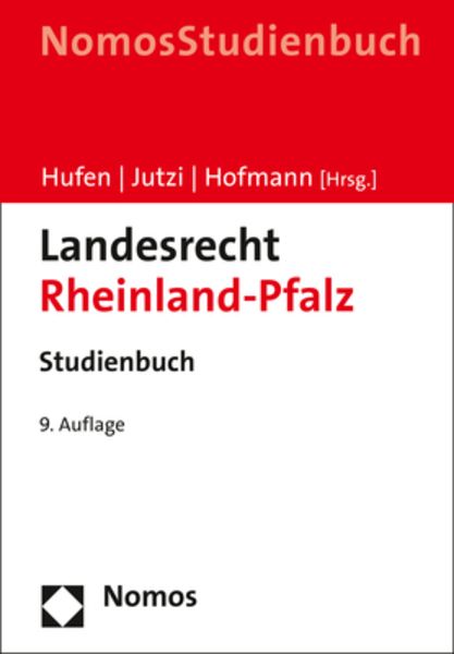 Landesrecht Rheinland-Pfalz, Taschenbuch von , Nomos, 978-3-8487-6184-5