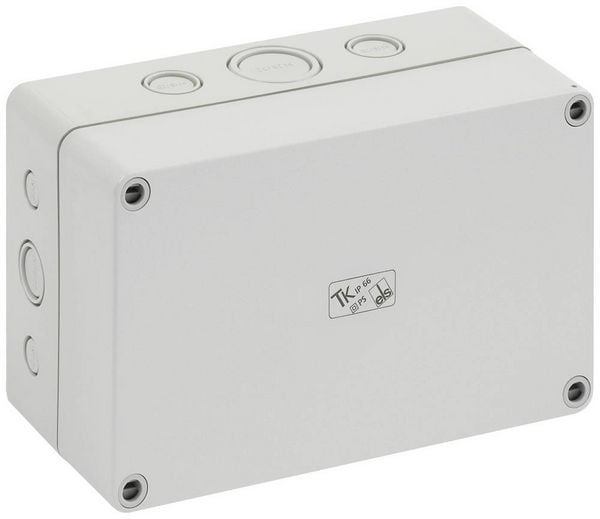 Spelsberg TK PS 1811-8f-m Installations-Gehäuse 180 x 110 x 84 Polystyrol (EPS) Lichtgrau (RAL 7035) 1 St.