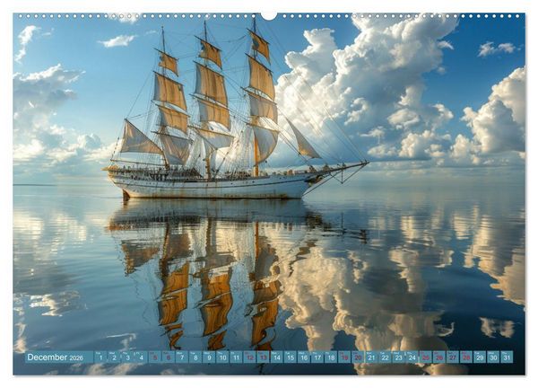 Produktbild: Sailing Through Seasons (Wall Calendar 2026 DIN A2 landscape), CALVENDO 12 Month Wall Calendar