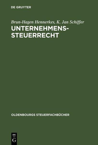 Produktbild: Unternehmens-Steuerrecht