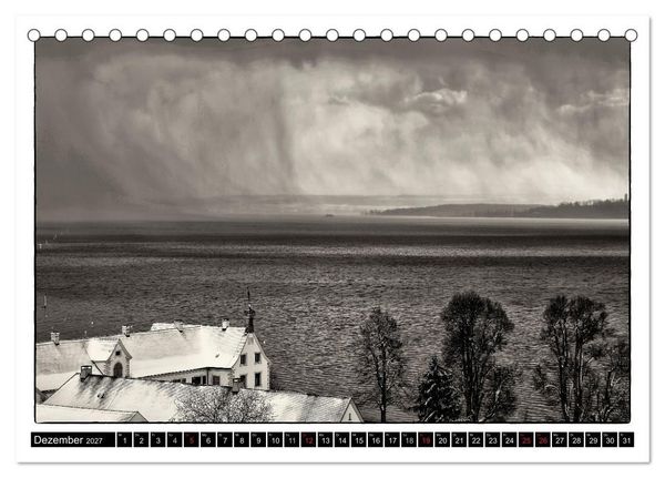 Produktbild: Boden-Seen-Sucht (Tischkalender 2027 DIN A5 quer), CALVENDO Monatskalender