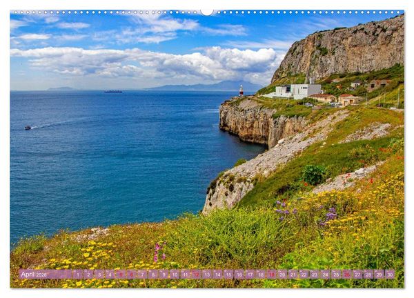 Produktbild: Ein Herz f&uuml;r Gibraltar (hochwertiger Premium Wandkalender 2026 DIN A2 quer), Kunstdruck in Hochglanz