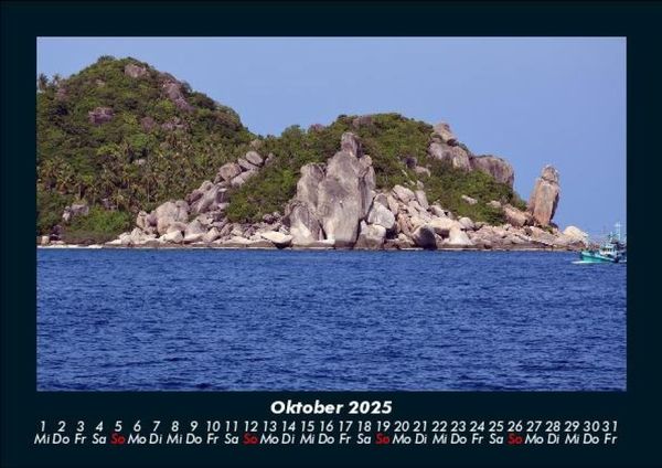 Produktbild: Landschaftskalender 2025 Fotokalender DIN A5