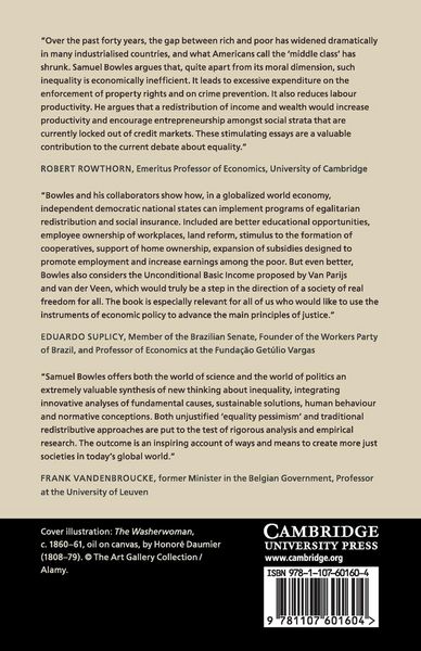 Produktbild: The New Economics of Inequality and Redistribution