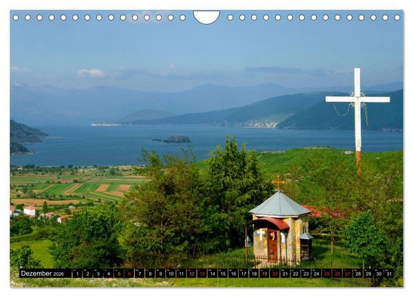Produktbild: Landschaften in Albanien (Wandkalender 2026 DIN A4 quer), CALVENDO Monatskalender