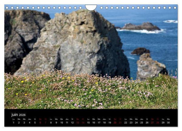 Produktbild: Belle-&Icirc;le, la belle (Calendrier mural 2026 DIN A4 vertical), CALVENDO calendrier mensuel