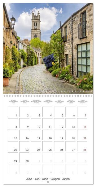 Produktbild: EDINBURGH History and urban idyll (Wall Calendar 2026 12 &times; 12 Inch) CALVENDO 12 Month Wall Calendar