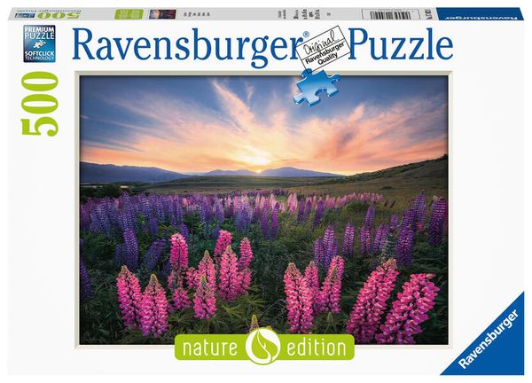 Produktbild: Ravensburger Nature Edition 17492 Lupinen - 500 Teile Puzzle f&uuml;r Erwachsene und Kinder ab 12 Jahren