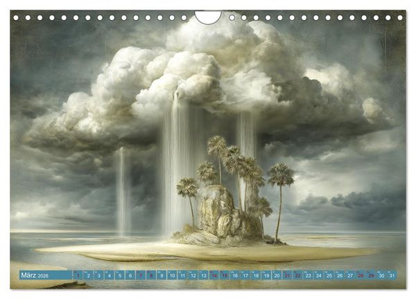 Produktbild: Zwischen Licht und Stille - Tr&auml;ume aus Licht und Form (Wandkalender 2026 DIN A4 quer), CALVENDO Monatskalender