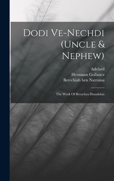 Produktbild: Dodi Ve-nechdi (uncle & Nephew)