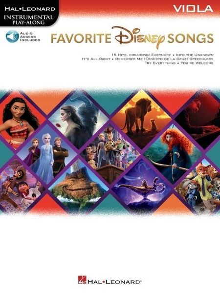 Produktbild: Favorite Disney Songs: Instrumental Play-Along for Viola