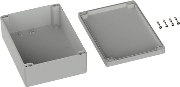 Produktbild: TRU COMPONENTS TC-9065640 Industrie-Geh&auml;use 200 x 150 x 75 ABS Lichtgrau (RAL 7035) 1St.