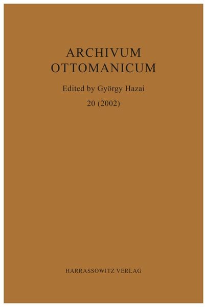 Produktbild: Archivum Ottomanicum 20 (2002)