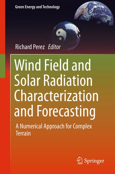 Produktbild: Wind Field and Solar Radiation Characterization and Forecasting