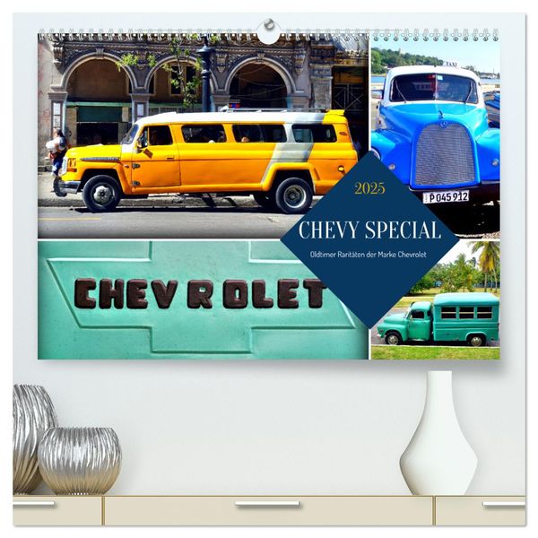 Produktbild: CHEVY SPECIAL - Oldtimer Rarit&auml;ten der Marke Chevrolet (hochwertiger Premium Wandkalender 2025 DIN A2 quer), Kunstdruck in Hochglanz
