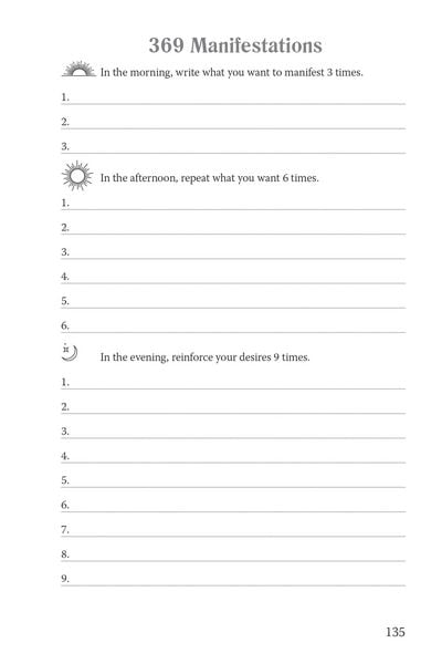 Produktbild: The 369 Manifestation Journal