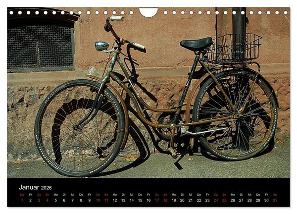 Produktbild: Mit dem Fahrrad durch 2026 (Wandkalender 2026 DIN A4 quer), CALVENDO Monatskalender