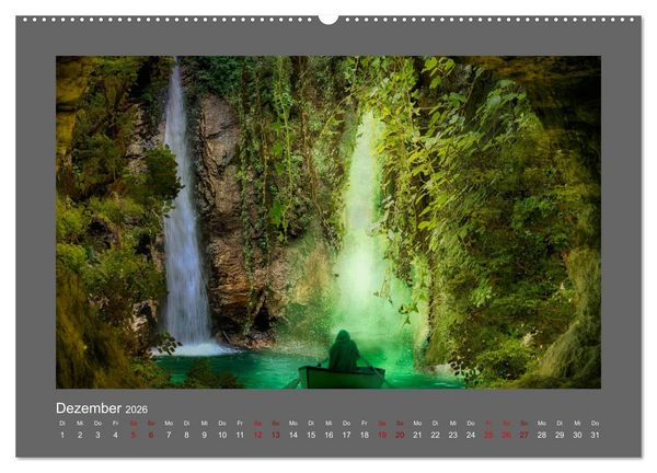 Produktbild: Weg des Zauberers (hochwertiger Premium Wandkalender 2026 DIN A2 quer), Kunstdruck in Hochglanz