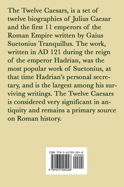 Produktbild: The Lives of the Twelve Caesars -Augustus-