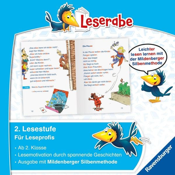 Produktbild: Leserabe mit Mildenberger Silbenmethode - Die Superhelden-Schule